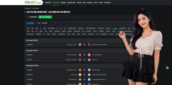 Benefits of Following the V League Schedule